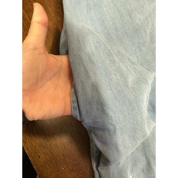 Go Softly Patio Floral Embroidered Dress Women Large Lounge Grandma Mumu House - Picture 13 of 13